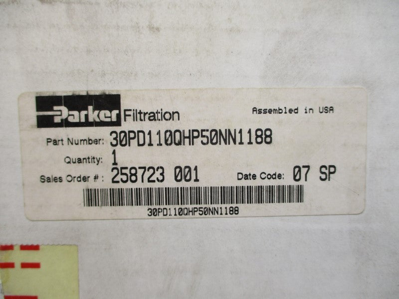 PARKER 30PD110QHP50NN1188 NSMP