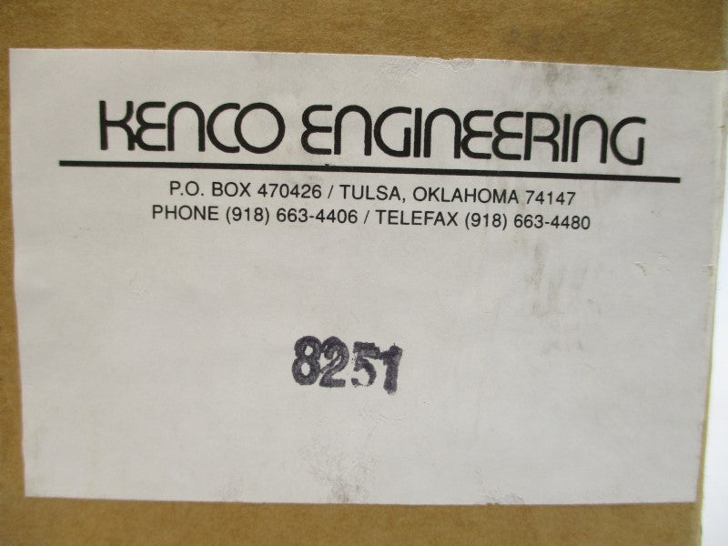 KENCO ENGINEERING 8251 NSMP