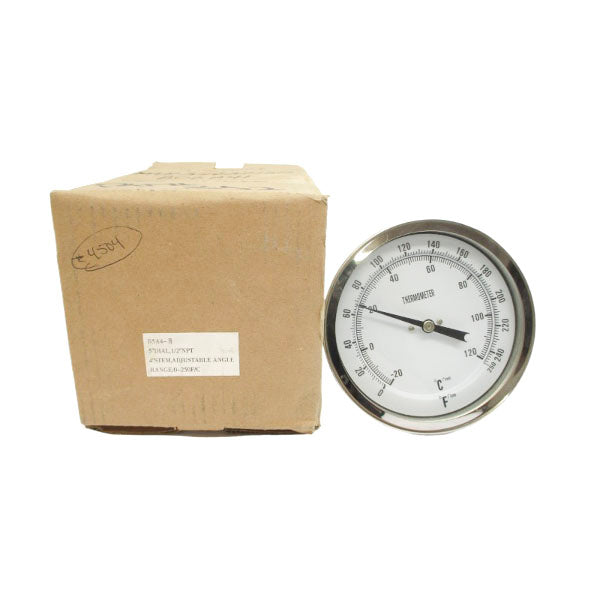 THERMOMETER B5A4-II 0-250'F 1/2" STEM4 NSMP