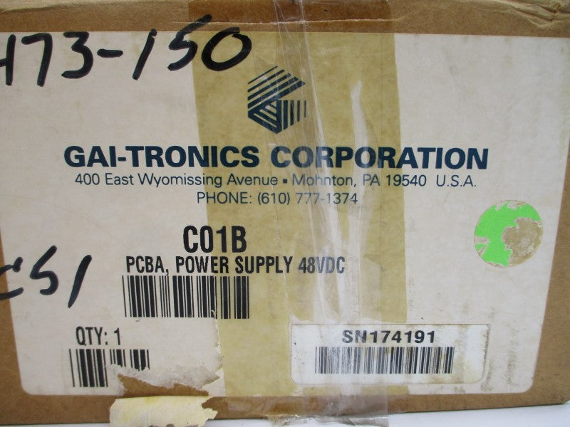 GAI-TRONICS C01B 48VDC NSMP