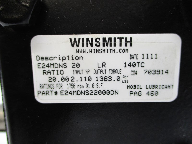 WINSMITH E24MDNS22000DN E24MDNS NSNP