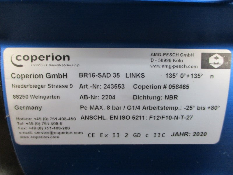 COPERION BR16-SAD35 243553 2204 NSNP