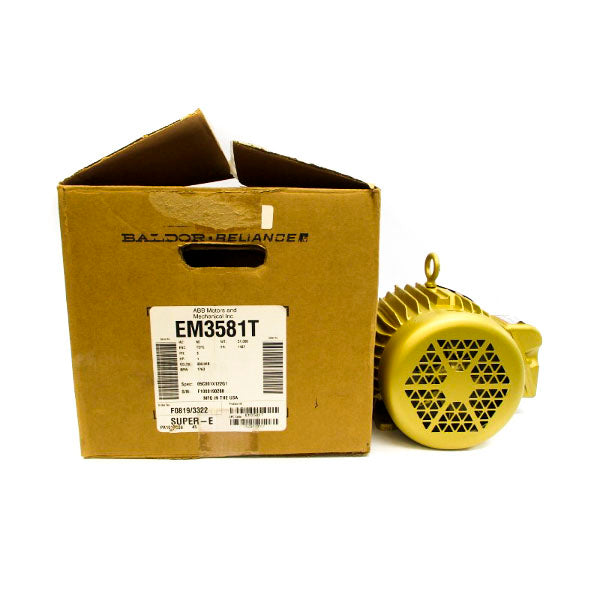 BALDOR EM3581T 05C001X122G1 230/460V 3/1.5A NSMP