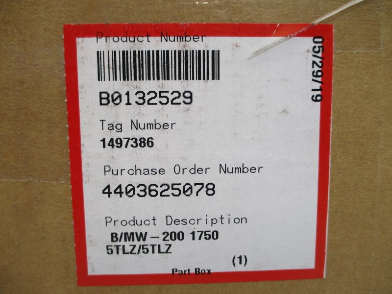 FLOWSERVE B0132529 B/MW-20017505TLZ/5TLZ NSMP