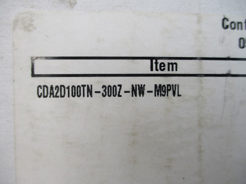 SMC CDA2D100TN-300Z-NW-M9PVL 145PSI NSMP