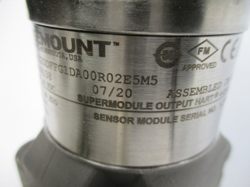 ROSEMOUNT 3051SAL4PG2AA1A1020DFFG1DA00R02E5M5 10.5-42.4VDC 9PSI NSMP