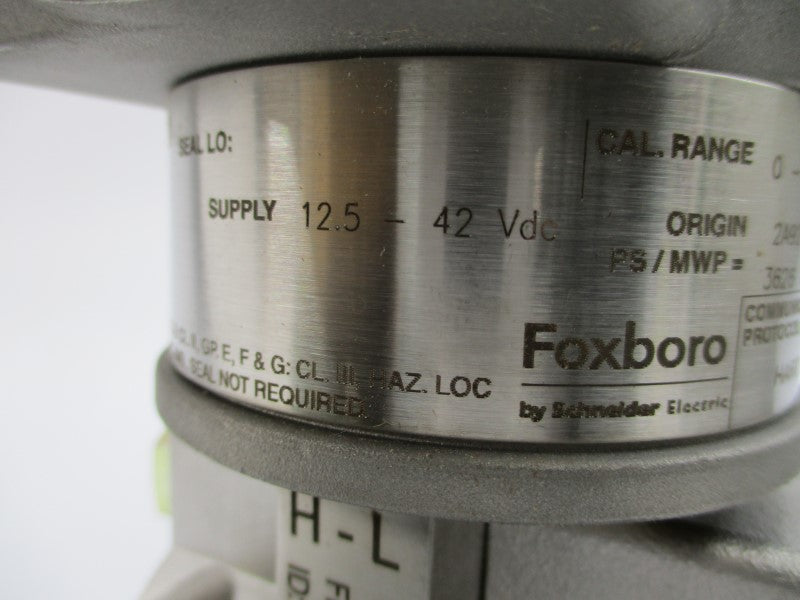 FOXBORO IDP10-T22A03F-L1 12.5-42VDC 3626PSI NSMP