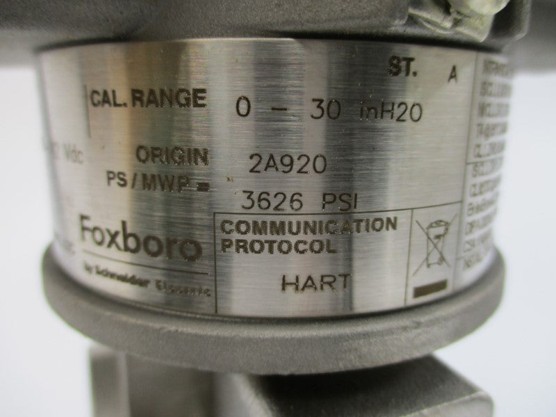 FOXBORO IDP10-T22A03F-L1 12.5-42VDC 3626PSI NSMP