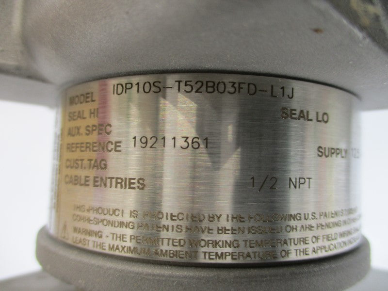 SCHNEIDER ELECTRIC IDP10S-T52B03FD-L1J 12.5-42VDC 3626PSI NSMP