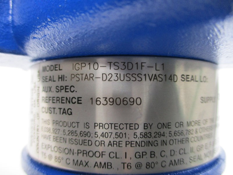 FOXBORO IGP10-TS3D1F-L1 12.5-42VDC 300PSI NSMP
