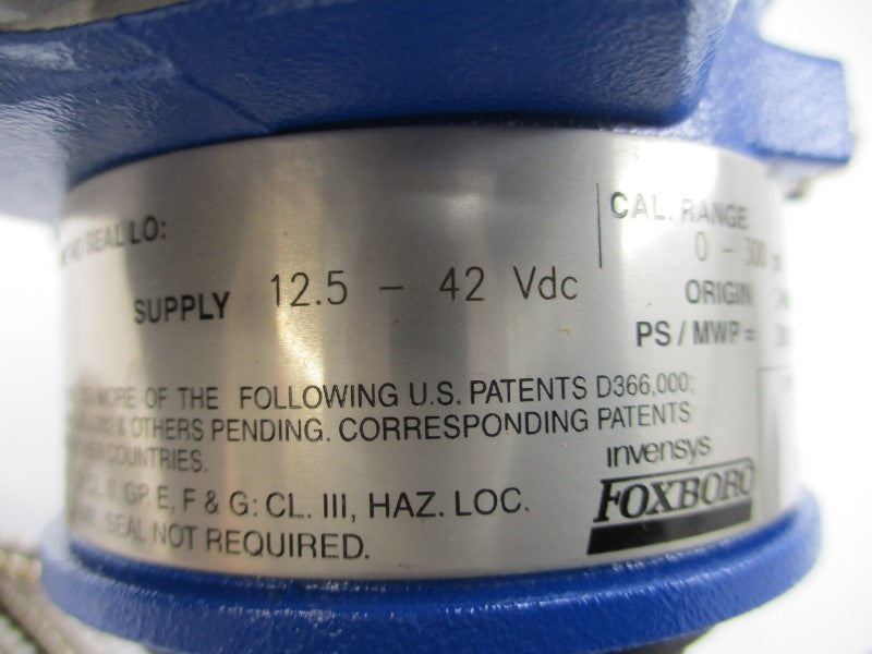 FOXBORO IGP10-TS3D1F-L1 12.5-42VDC 300PSI NSMP