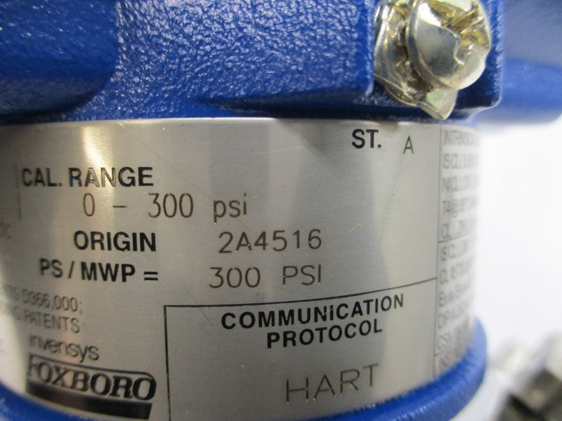 FOXBORO IGP10-TS3D1F-L1 12.5-42VDC 300PSI NSMP