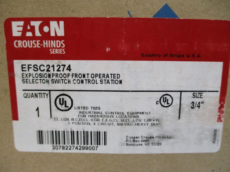 EATON EFSC21274 3/4" NSMP