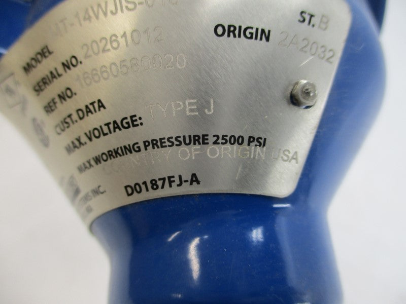 FOXBORO MT-14WJIS-018 TF-2CEA03418000 2500PSI NSMP