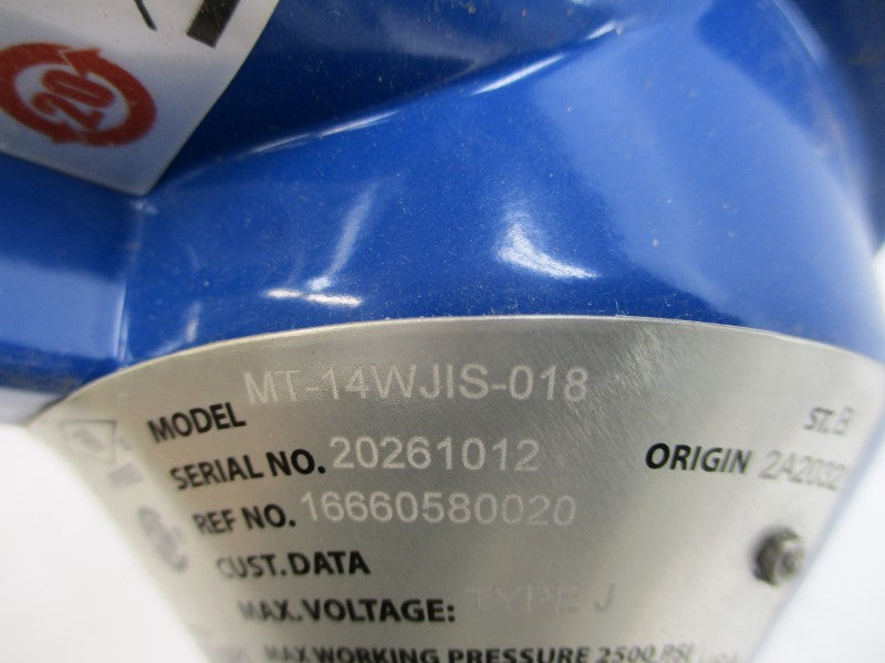 FOXBORO MT-14WJIS-018 TF-2CEA03418000 2500PSI NSMP