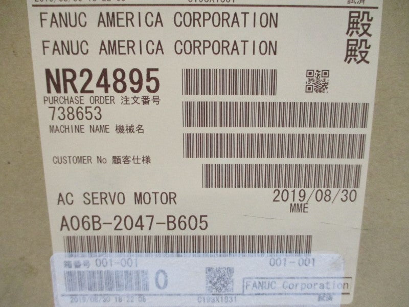 FANUC A06B-2047-B605 172VAC 9.8/6.9A NSMP
