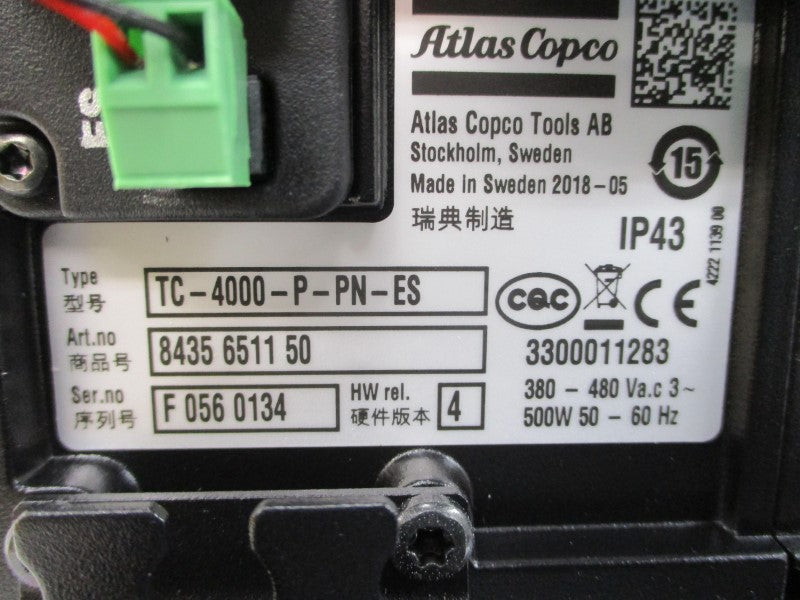 ATLAS COPCO TC-4000-P-PN-ES 8435651150 380-480VAC NSMP