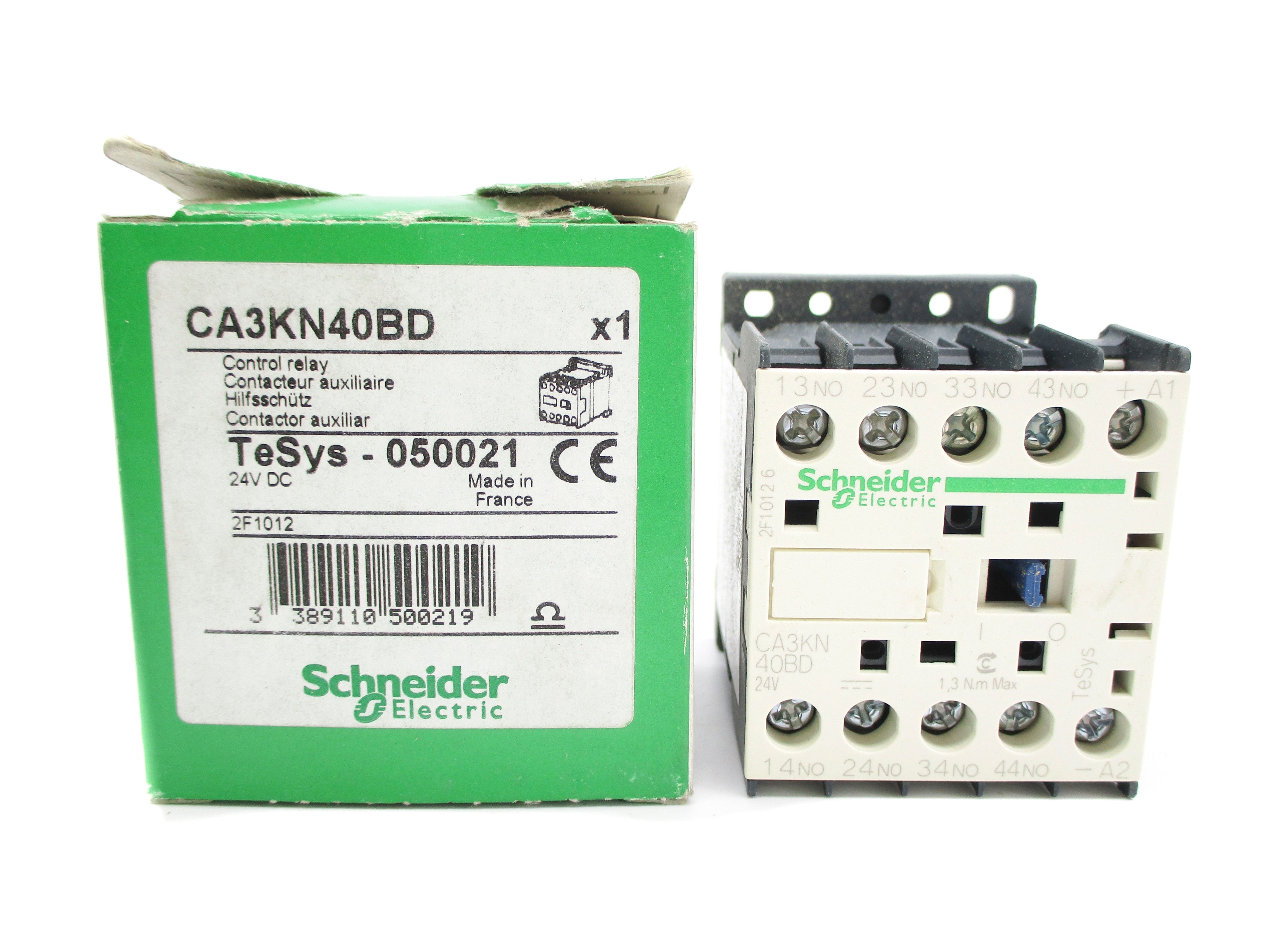 SCHNEIDER ELECTRIC CA3KN40BD 24VDC 10A NSMP