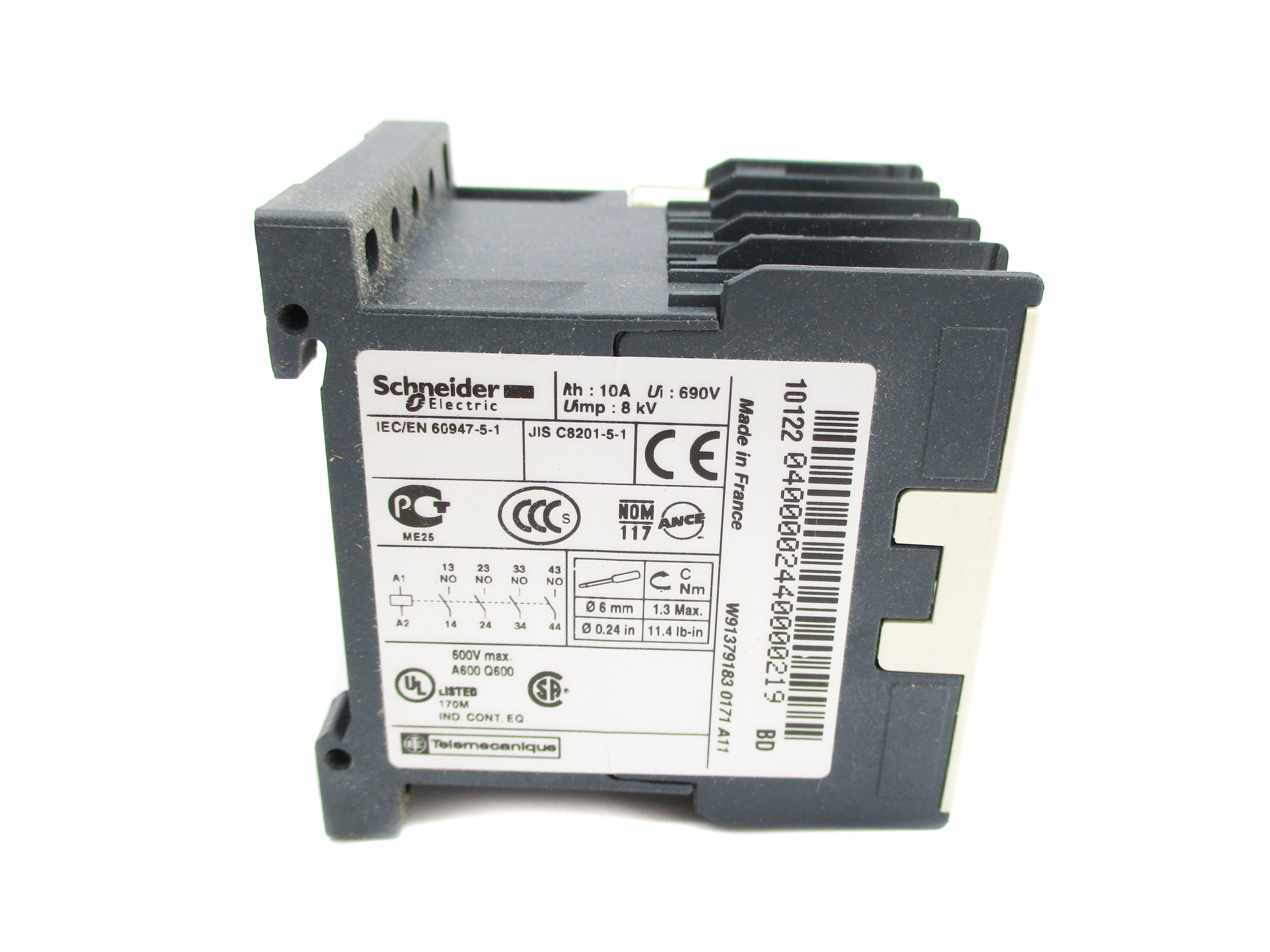 SCHNEIDER ELECTRIC CA3KN40BD 24VDC 10A NSMP