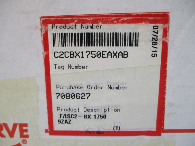 FLOWSERVE C2CBX1750EAXAB NSMP
