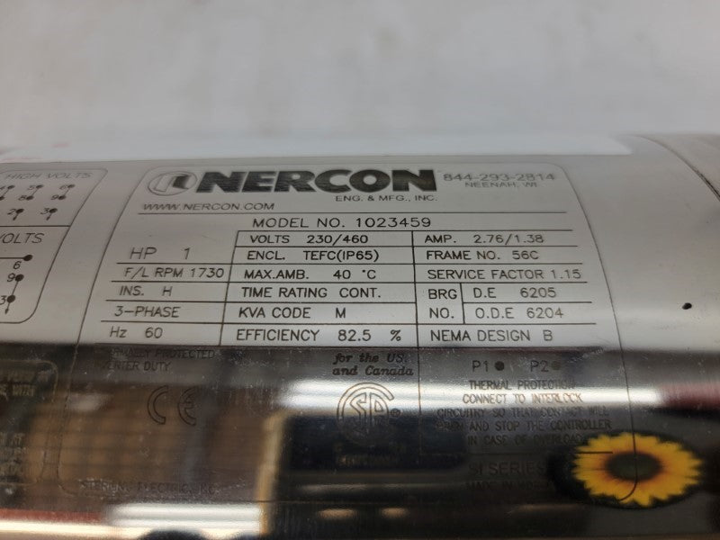 NERCON 1023459 230/460V 2.76/1.38A NSMP