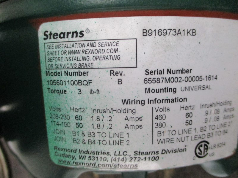 MASTER POWER TRANSMISSION 30BD06161401 08-230/460V 2-2.4/1.2A NSNP
