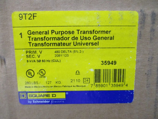 SQUARE D 9T2F 480V 25A NSMP