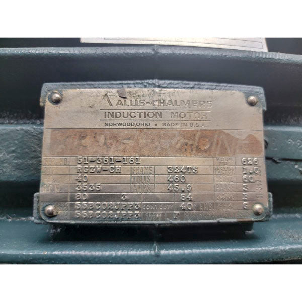 ALLIS CHALMERS RGZW-CH 460V 45.9A NSNP