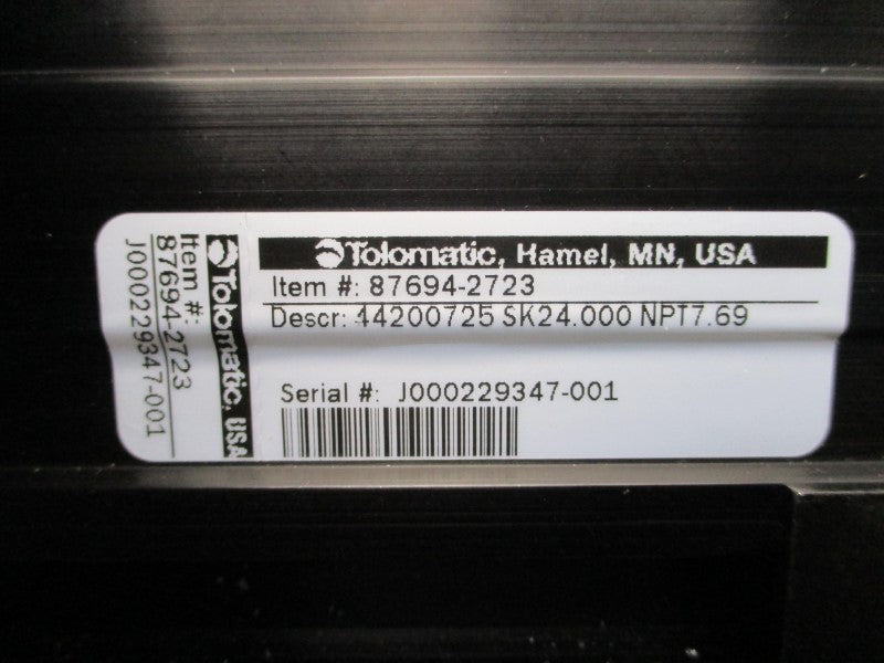 TOLOMATIC 87694-2723 44200725SK24.000NPT7.69 NSNP