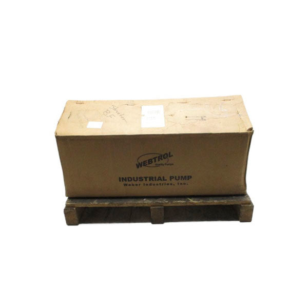 WEBTROL H20B9S16-3 W/ US MOTORS EE607 P63TLH-4853 208-230/460V 5.0-5.0/2.5A NSMP