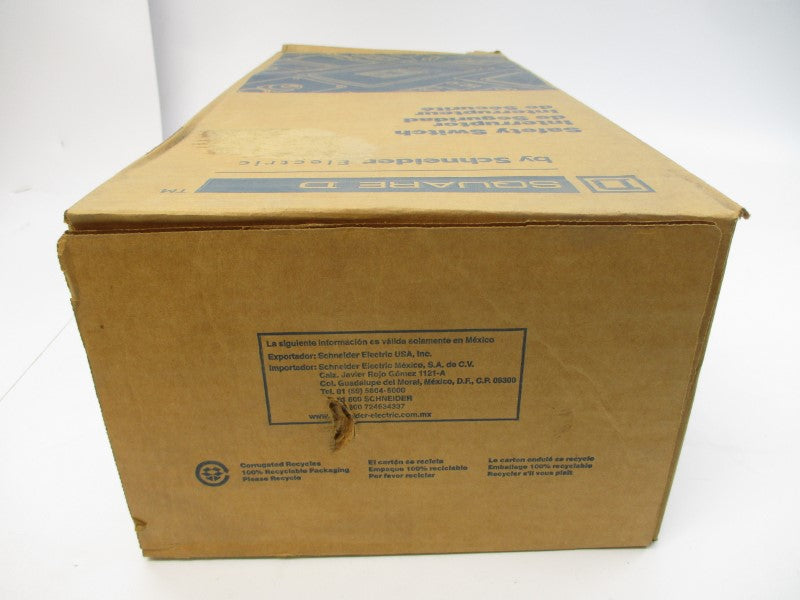 SQUARE D H363 SER. F05 600V 100A NSFS