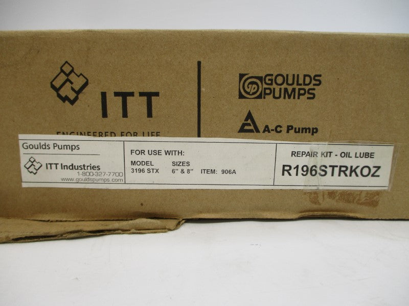 GOULDS PUMP R196STRKOZ NSMP