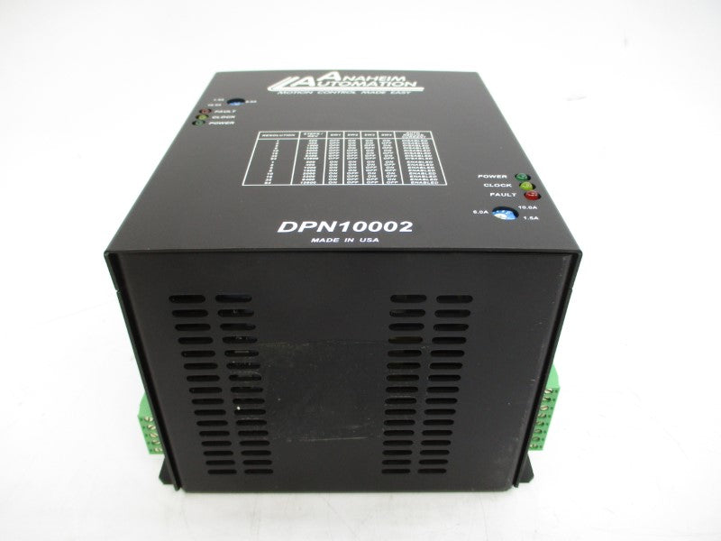 ANAHEIM AUTOMATION DPN10002 5VDC 1.5-10.0A NSNP