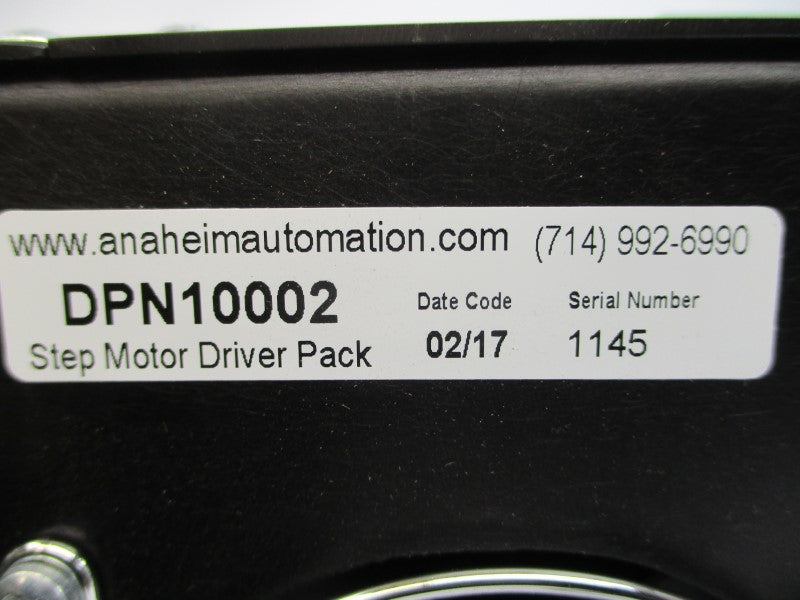 ANAHEIM AUTOMATION DPN10002 5VDC 1.5-10.0A NSNP