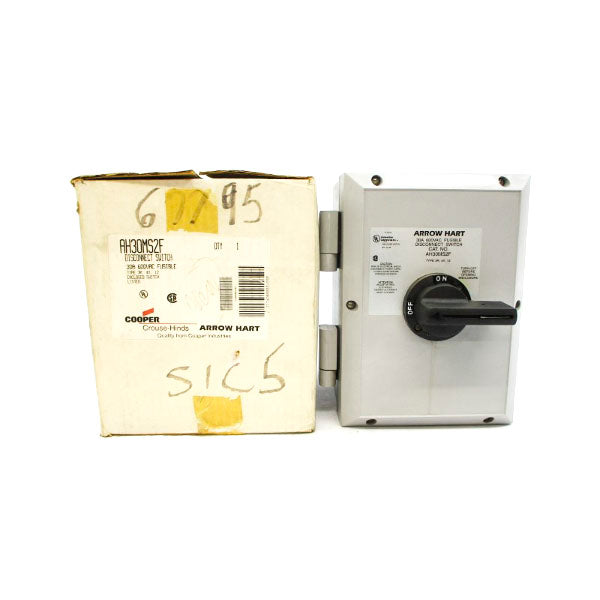 ARROW HART AH30MS2F 600VAC 30A NSMP