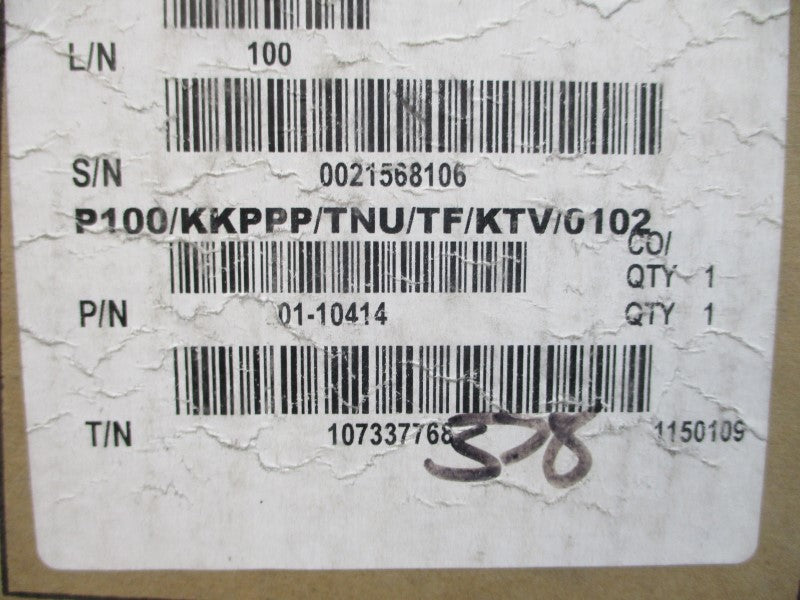 WILDEN P100/KKPPP/TNU/TF/KTV/0102 125PSI NSMP