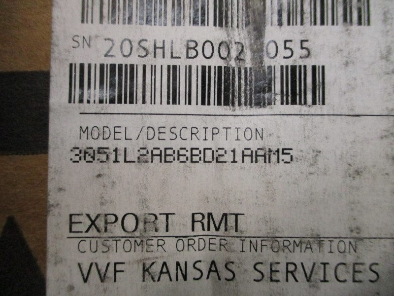 ROSEMOUNT 3051L2AB6BD21AAM5 10.5-42.4VDC 285PSI NSMP