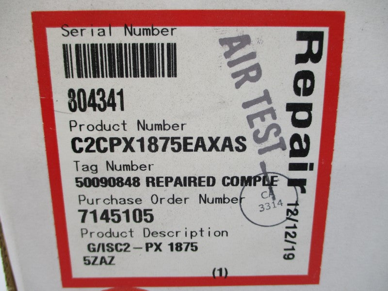 FLOWSERVE C2CPX1875EAXAS UNMP
