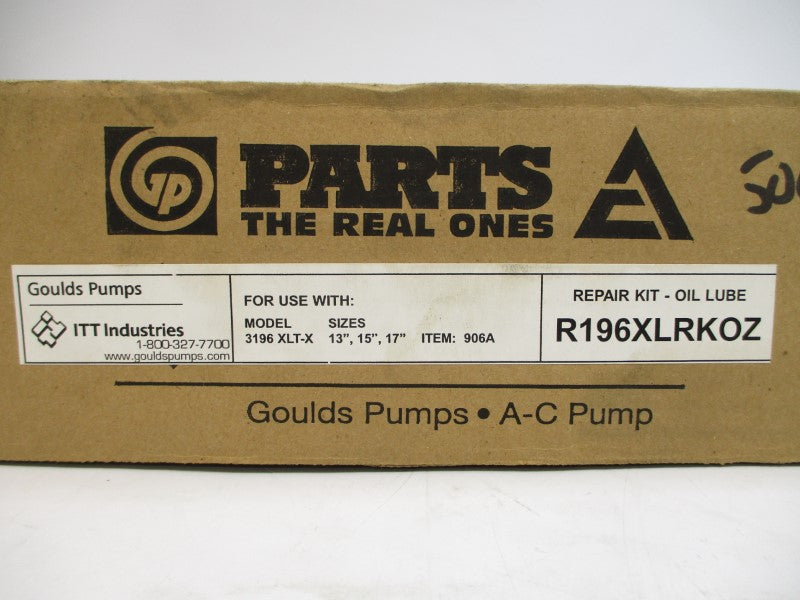 GOULDS PUMPS R196XLRKOZ NSMP