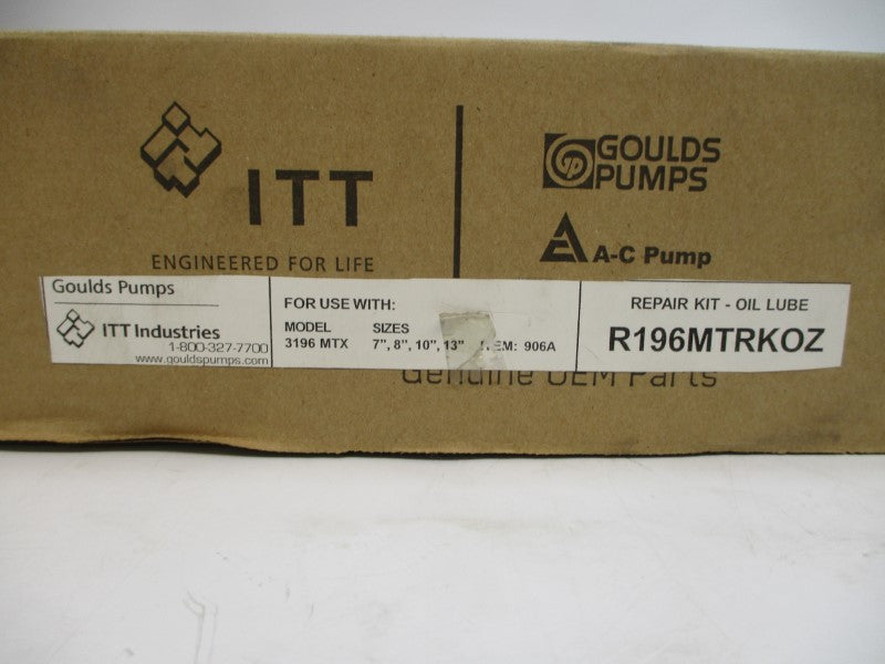 GOULDS PUMPS R196MTRKOZ NSMP
