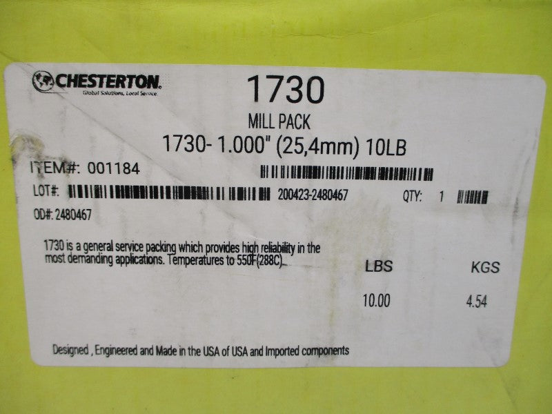 CHESTERTON 001184 1730-1.000" NSMP