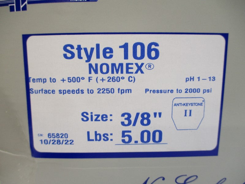 NEW ENGLAND BRAIDING 65820 106 3/8" NSMP