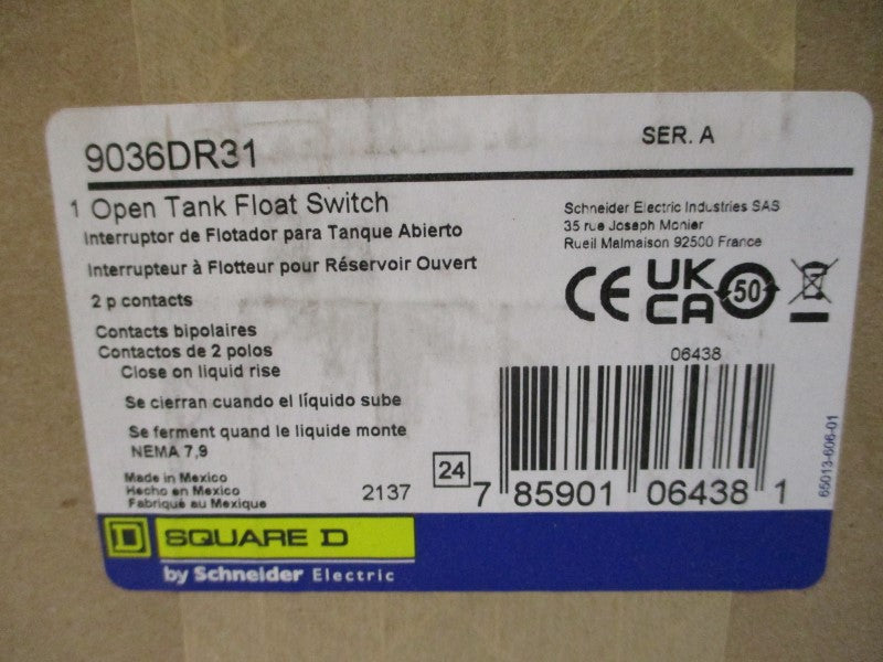 SQUARE D 9036DR31 SER. A 460/575V NSMP