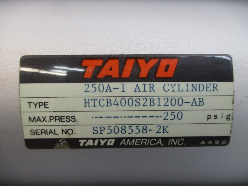 TAIYO HTCB400S2B1200-AB 250A-1 250PSI NSNP