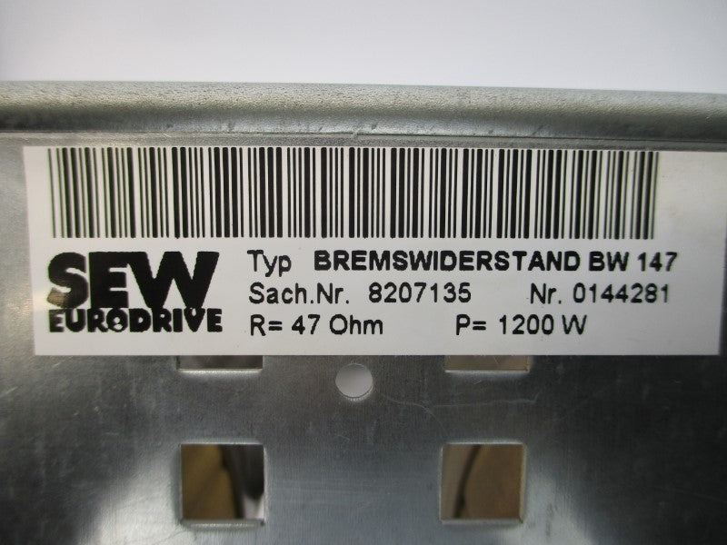 SEW EURODRIVE BW147 8207135 (AS PICTURED) NSNP