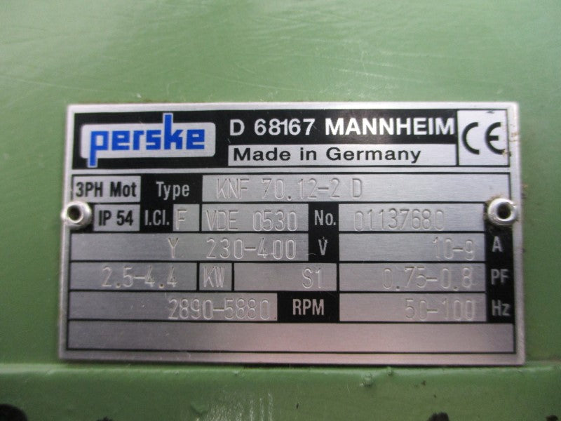 PERSKE KNF70.12-2D 01137680 230-400V 10-9A NSNP