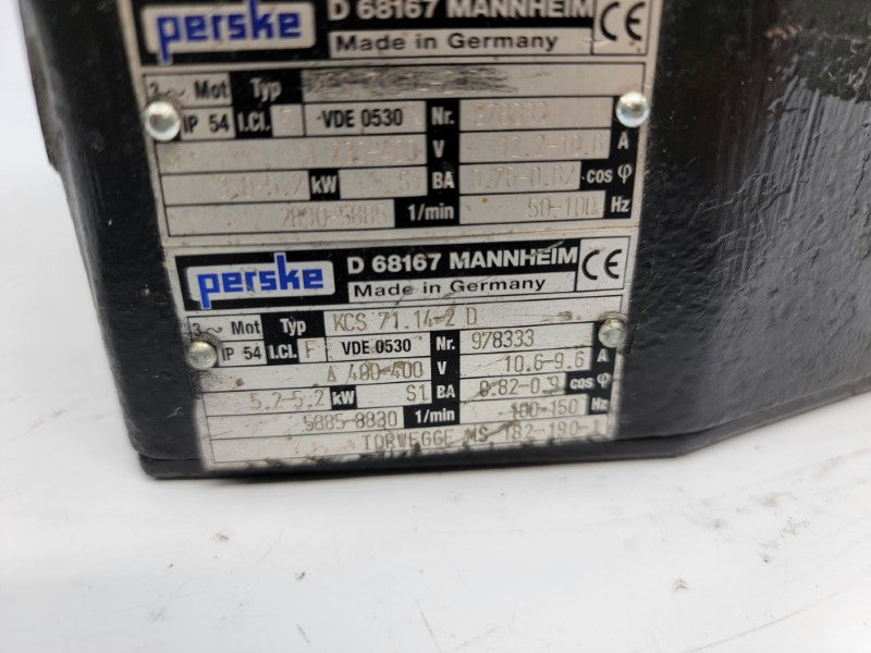 PERSKE KCS71.14-2D 978333 230-400V 12.2-10.6A NSNP