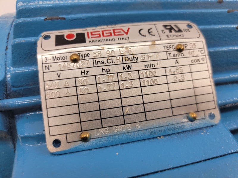 ISGEV 5B90L6 1467027 346/600V 4.85/2.8A (AS PICTURED) NSNP