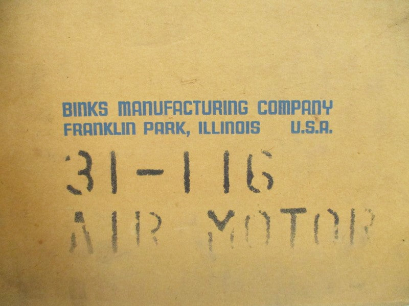 BINKS 31-116 NSMP
