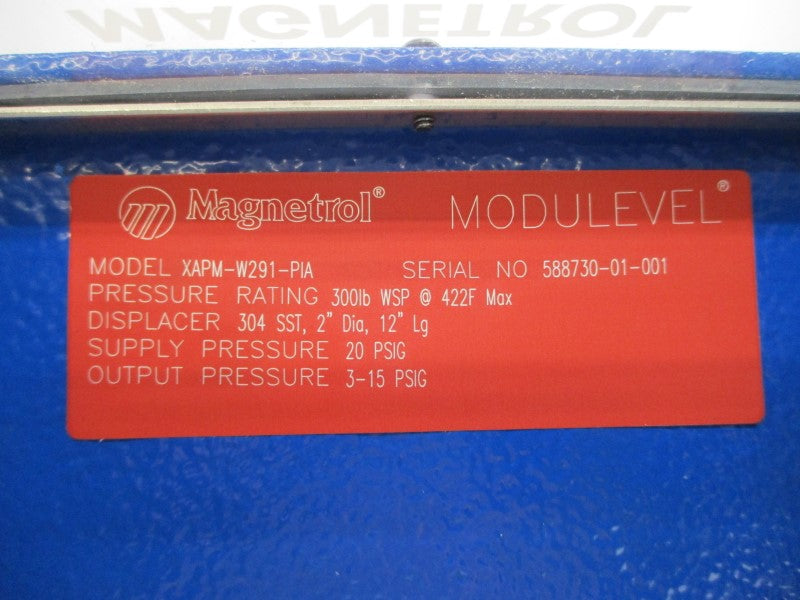 MAGNETROL XAPM-W291-PIA 3-15PSI NSNP